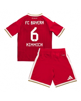 Bayern Munich Joshua Kimmich #6 Maglia Gara Casa Repliche 2026-27 Bambino Maniche Corte Bayern Munich Joshua Kimmich #6 Maglia Gara Casa Repliche 2026-27 Bambino Maniche Corte